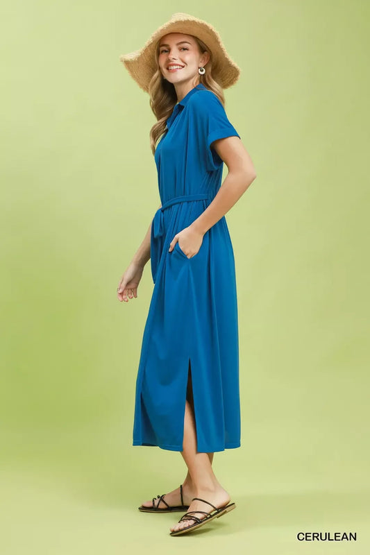 Collared Belted Midi Dress 35edf770-0f2d-454b-910d-4c6fe46546e3-Max-Origin