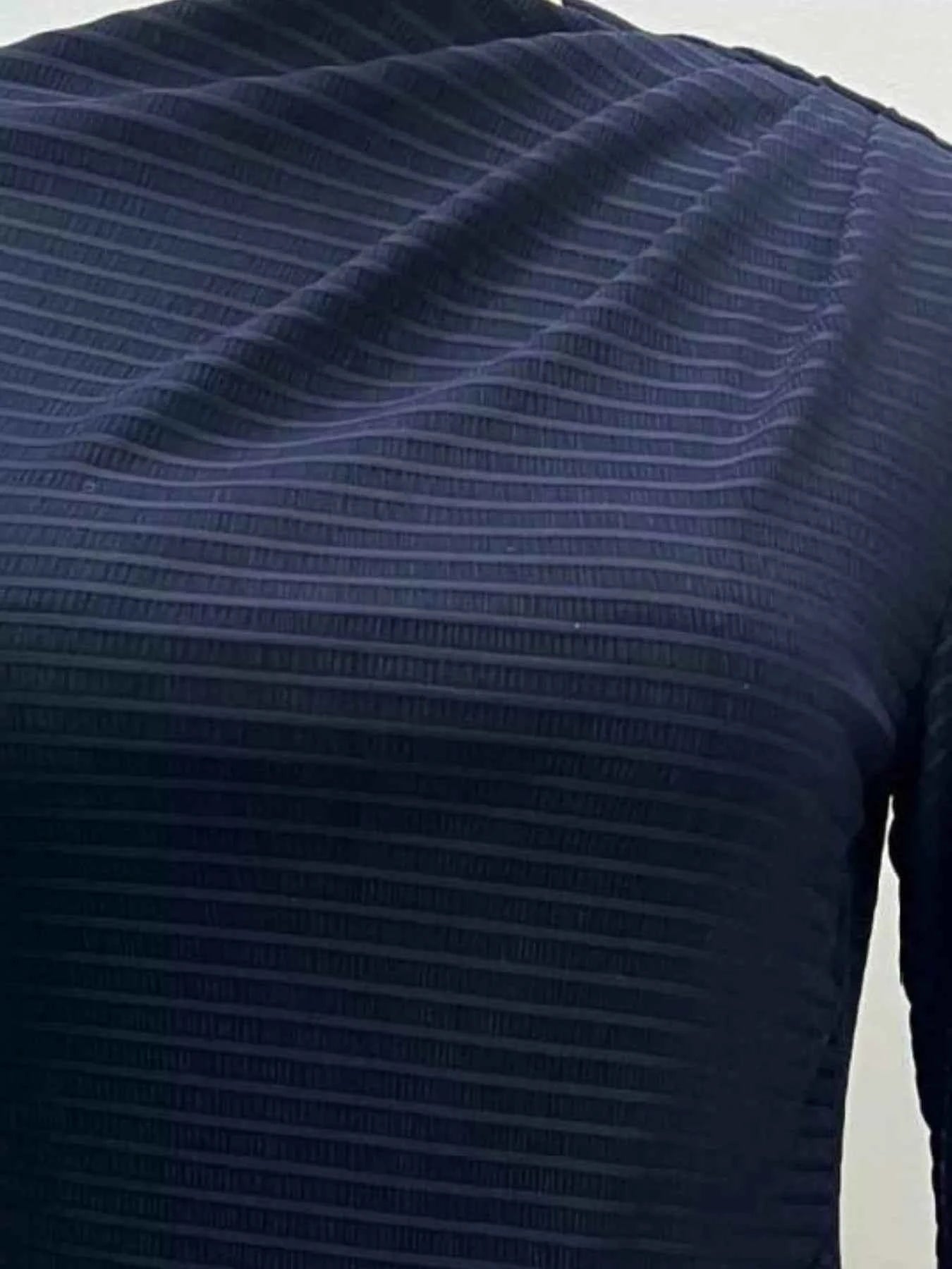 Ruched Striped Long Sleeve Top 360aeccb-d30b-4fa0-a3ac-b9eb13e02ec8-Max-Origin