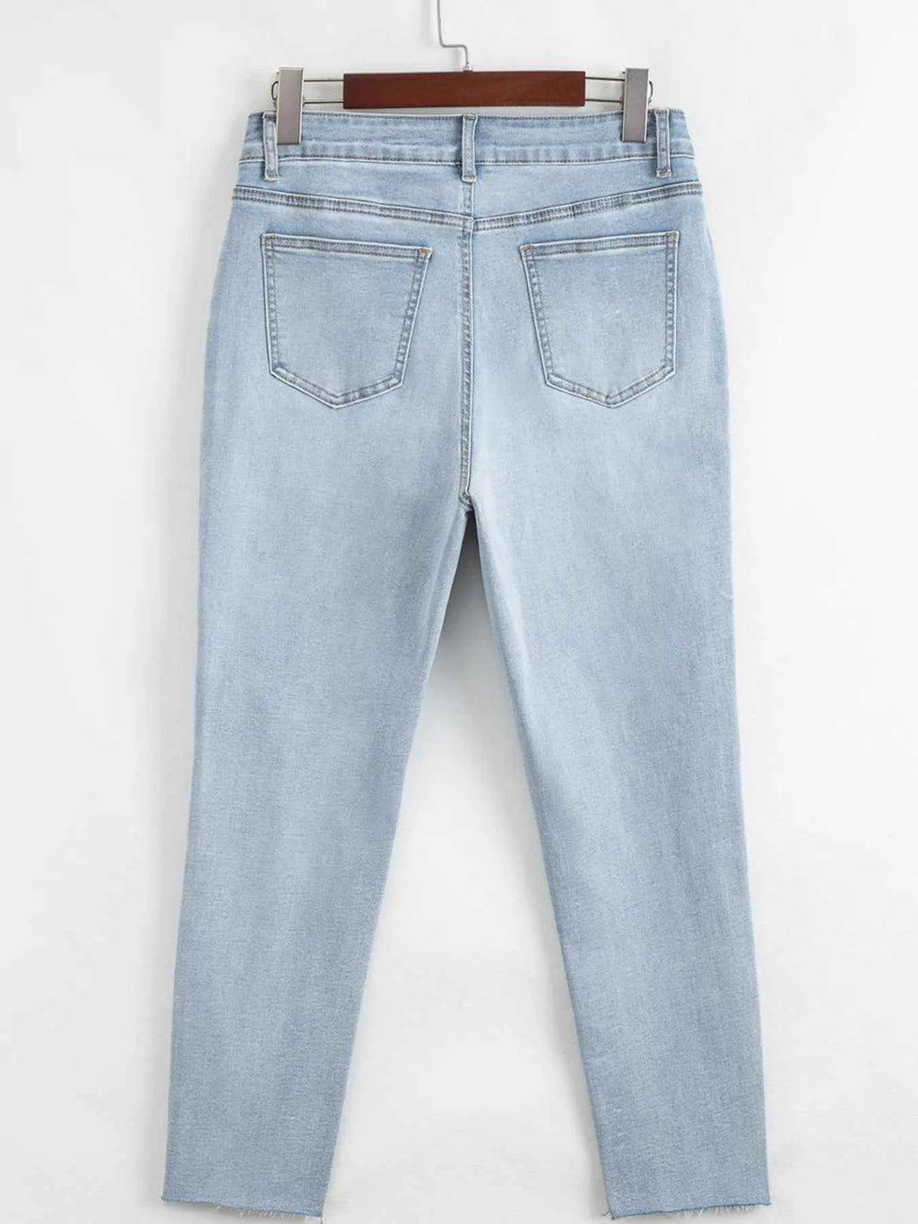 Mid Rise Ankle-Length Distressed Skinny Jeans 360d67c2c60e4243a71b7e9874412bfa-Max-Origin
