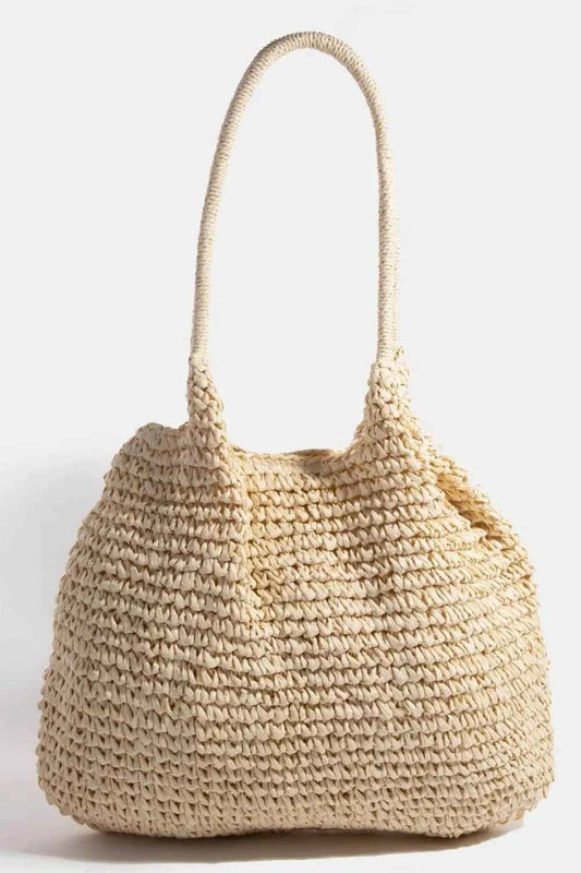 Fame Braided Long Handle Tote Bag IV One Size 360e5618-41ed-4641-962d-3e117378e6a1-Max-Origin