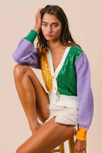 BiBi Mardi Gras Color Block Sequin Sweater Cardigan 3616980517c04cb6bb7daa5e9cd1071f-Max-Origin
