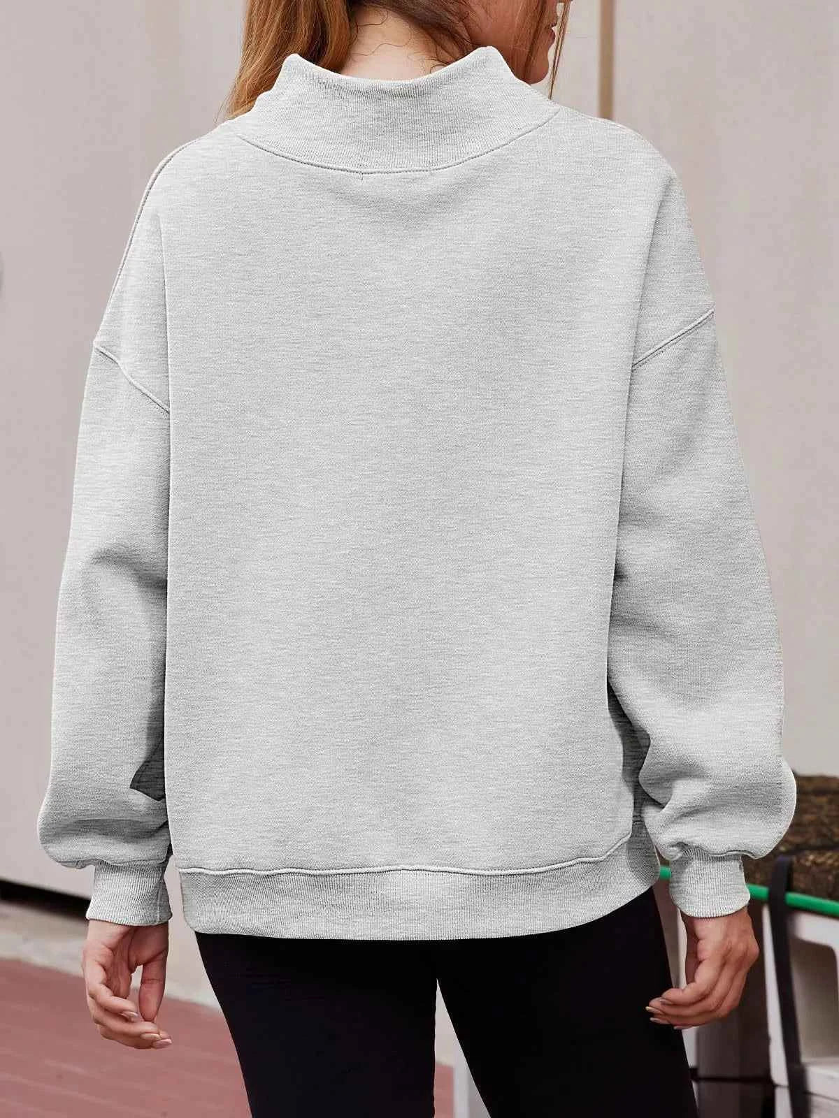 Mock Neck Dropped Shoulder Sweatshirt 3641634b-4d6a-4df8-987d-824ec34d9f6f-Max-Origin