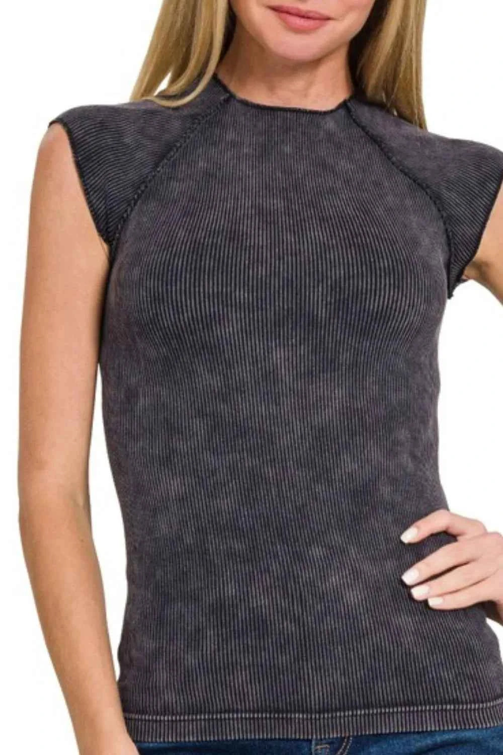 Zenana Washed Ribbed Seamless Top 364c28d3-092b-4ab7-99d7-0f2099e281d9-Max-Origin