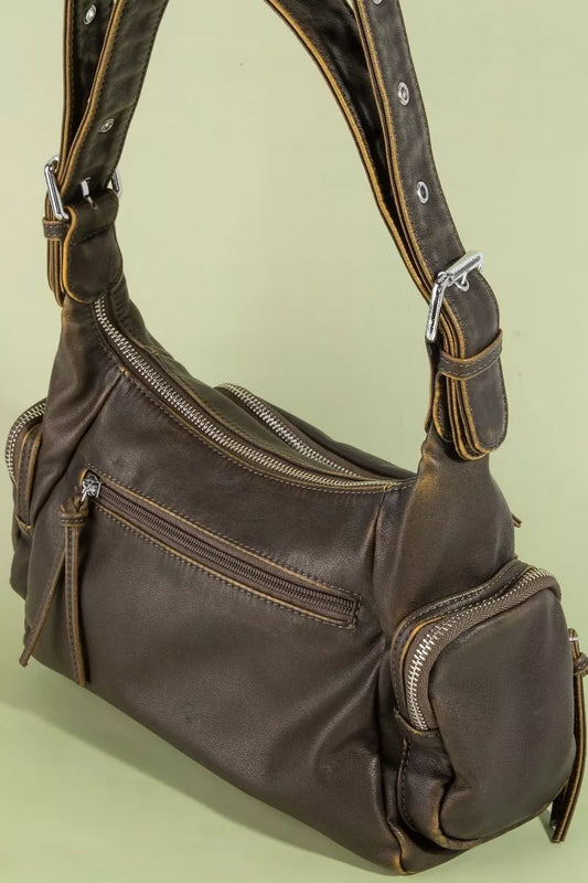 Fame Multi Pocket Leather Shoulder Bag 365dd35889d0480a803a8e6258fc2d34-Max-Origin