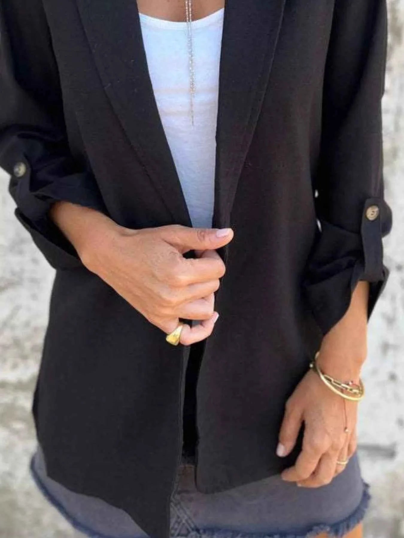 Full Size Lapel Collar Long Sleeve Blazer Plus Size 3664c1b1-e8e0-41be-abbe-a7154c9c7e09-Max-Origin