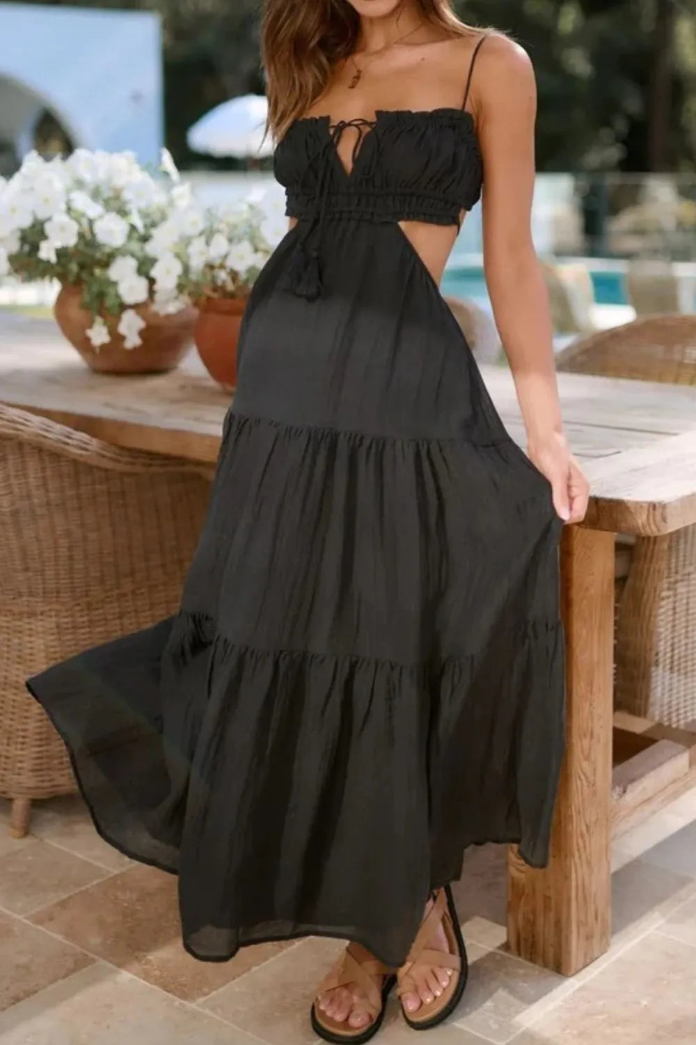 Cutout Square Neck Midi Cami Dress 3665de62-eb61-4cd2-bf18-0ee8a715d1e0-Max-Origin