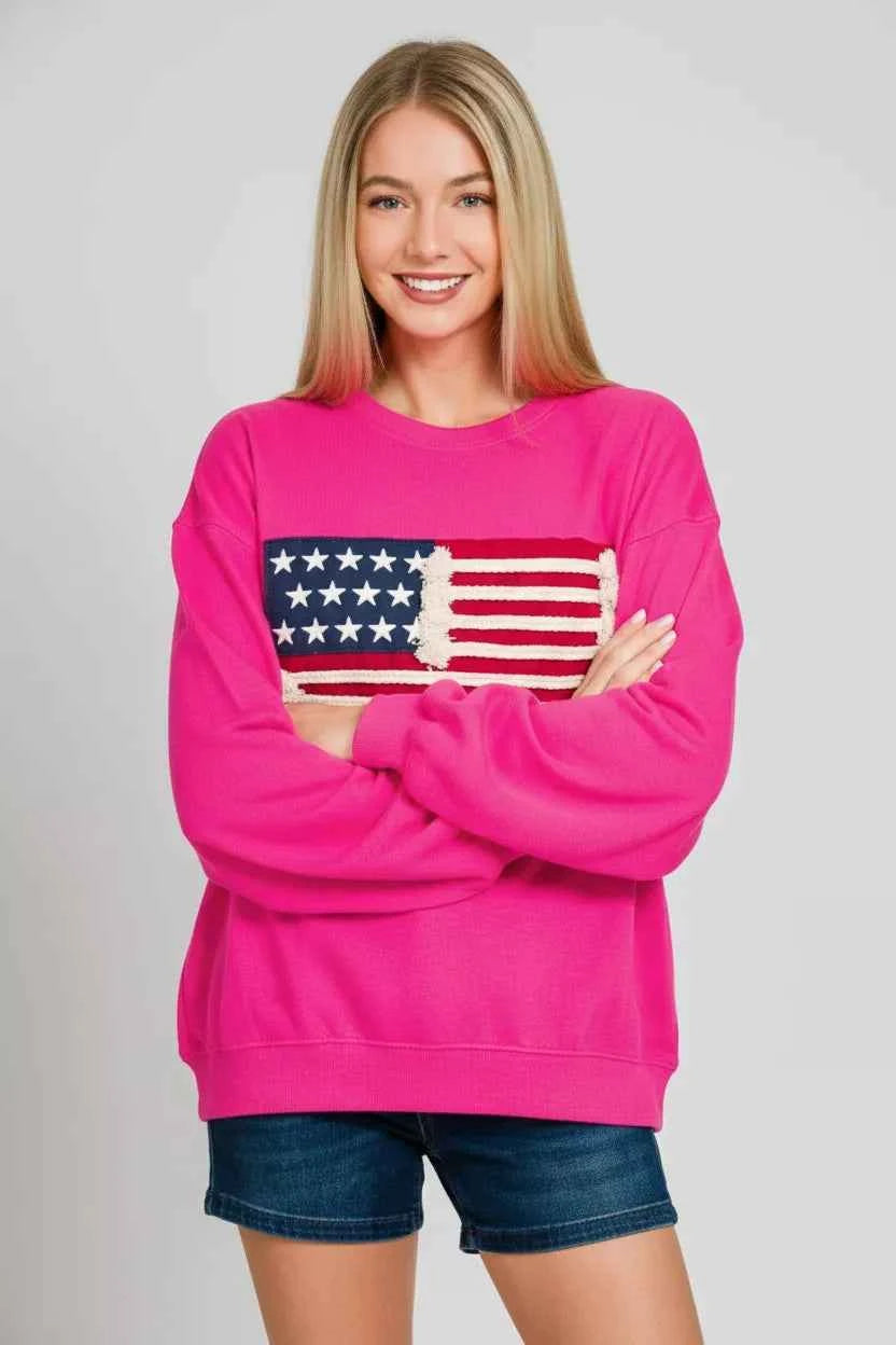 Zenana French Terry American Flag Pullover 3682f0fb-ec67-4694-9423-0a738f1089da-Max-Origin