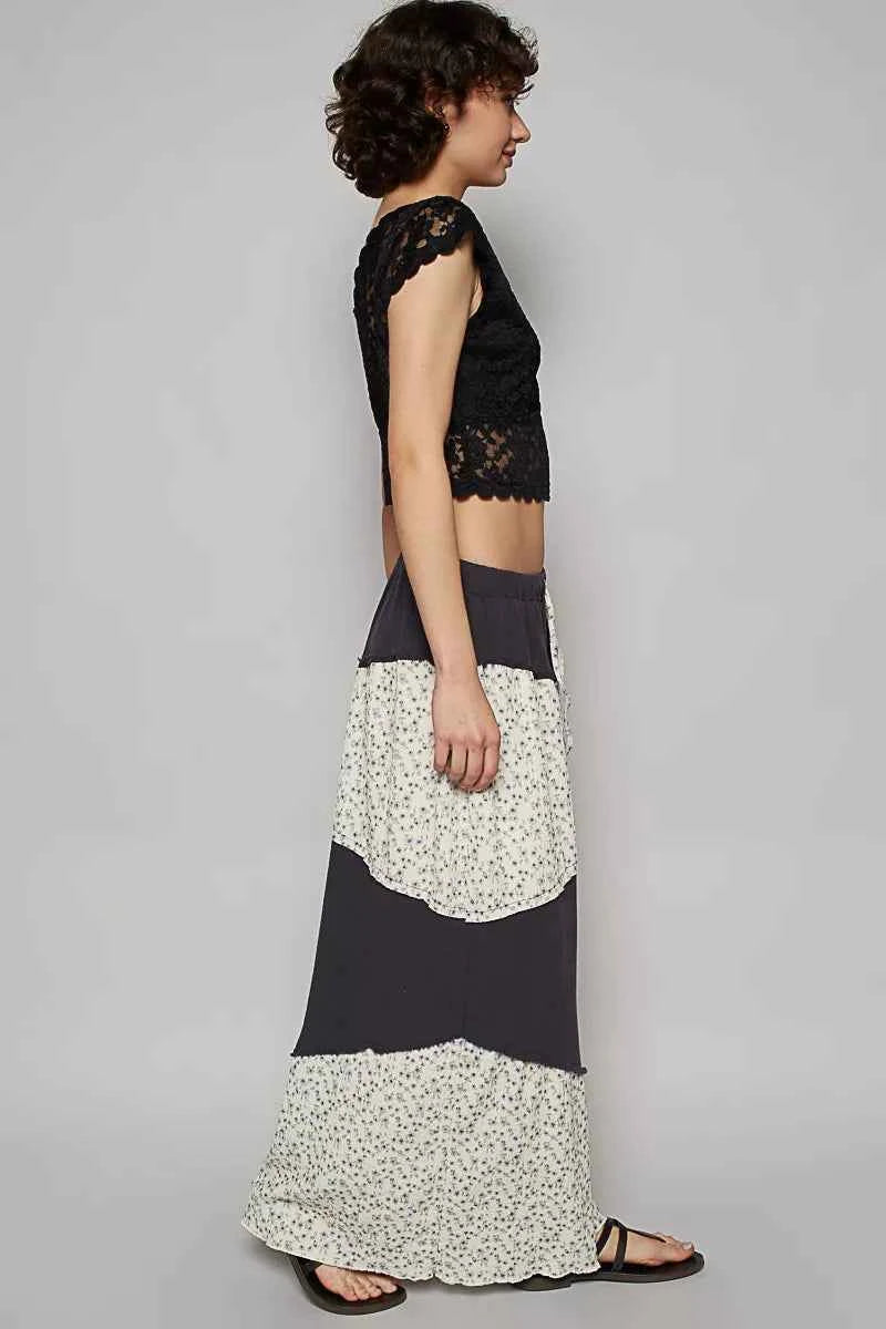 POL Contrast Floral Drawstring Wide Leg Pants 36b5a716-9b61-4596-aae4-490687f18728-Max-Origin