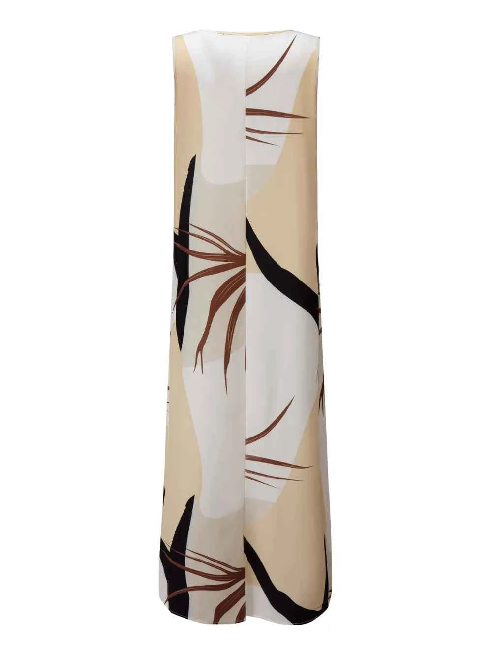 Printed Round Neck Mini Tank Dress 36d2731b-51e5-444f-bd55-477269a0dccb-Max