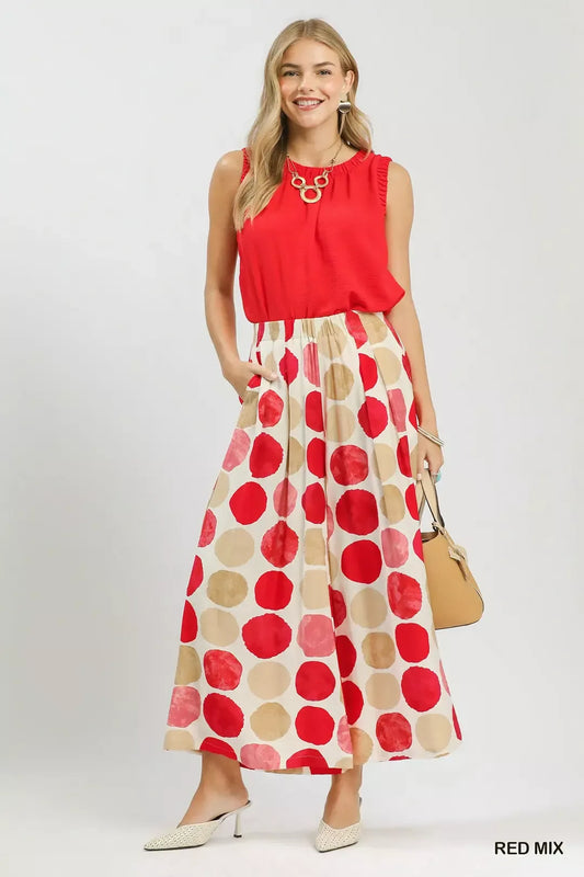 Dot Print Wide Leg Pants 36f0a805-9873-4e2c-a45c-3344ec9a924b-Max-Origin