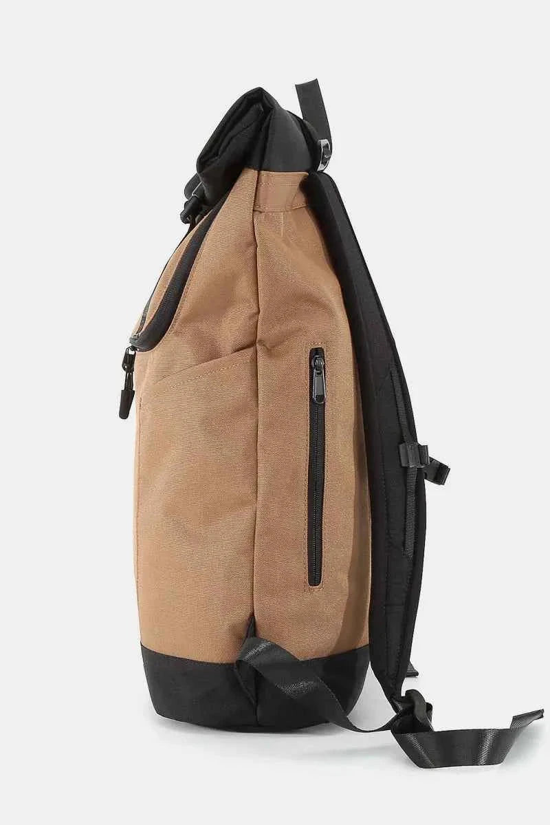 Himawari Contrast Waterproof Canvas Backpack Bag 37140da8-0e42-4142-867d-204683b2c34b-Max