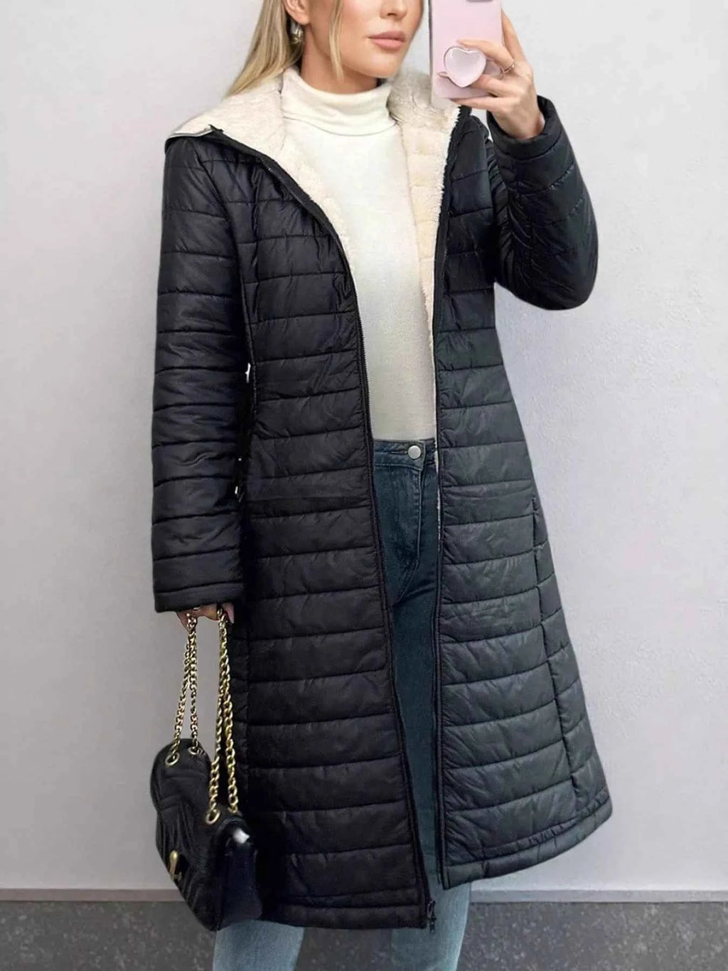 Zip Up Quilted Hooded Puffer Coat 3723d97ad83543b4810bd972bc7edddc-Max-Origin