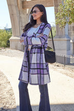 Double Take Full Size Plaid Button Up Lapel Collar Coat 3737182074a94a75b953ba3e92bfdb58-Max