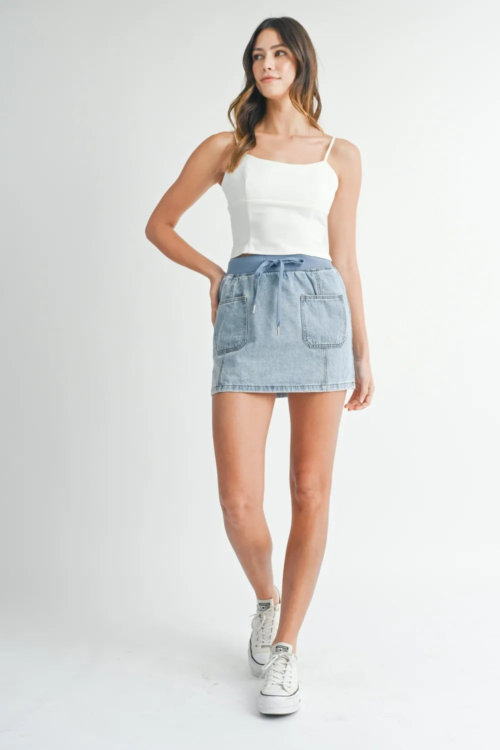 MABLE Strappy Back Cropped Cami 374301c3-4c4f-4e71-8db9-94b6e447874c-Max