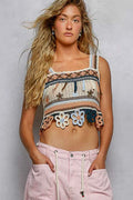 POL Cutout Flower Cropped Crochet Cami with with Dangle Detail SALMON MULTI One Size 3766750a-488c-478f-bef1-a9047b268b53-Max-Origin