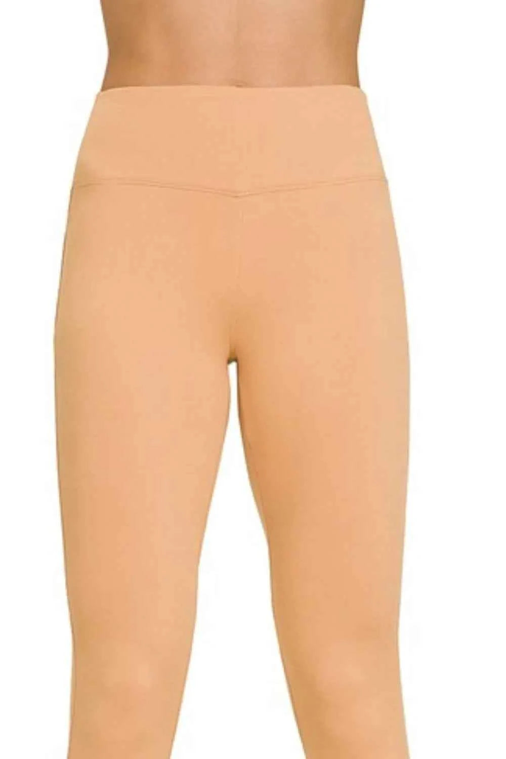 Zenana Microfiber Waistband Leggings 37b3f18c-2310-463f-a52c-7ecfdaff42b3-Max-Origin