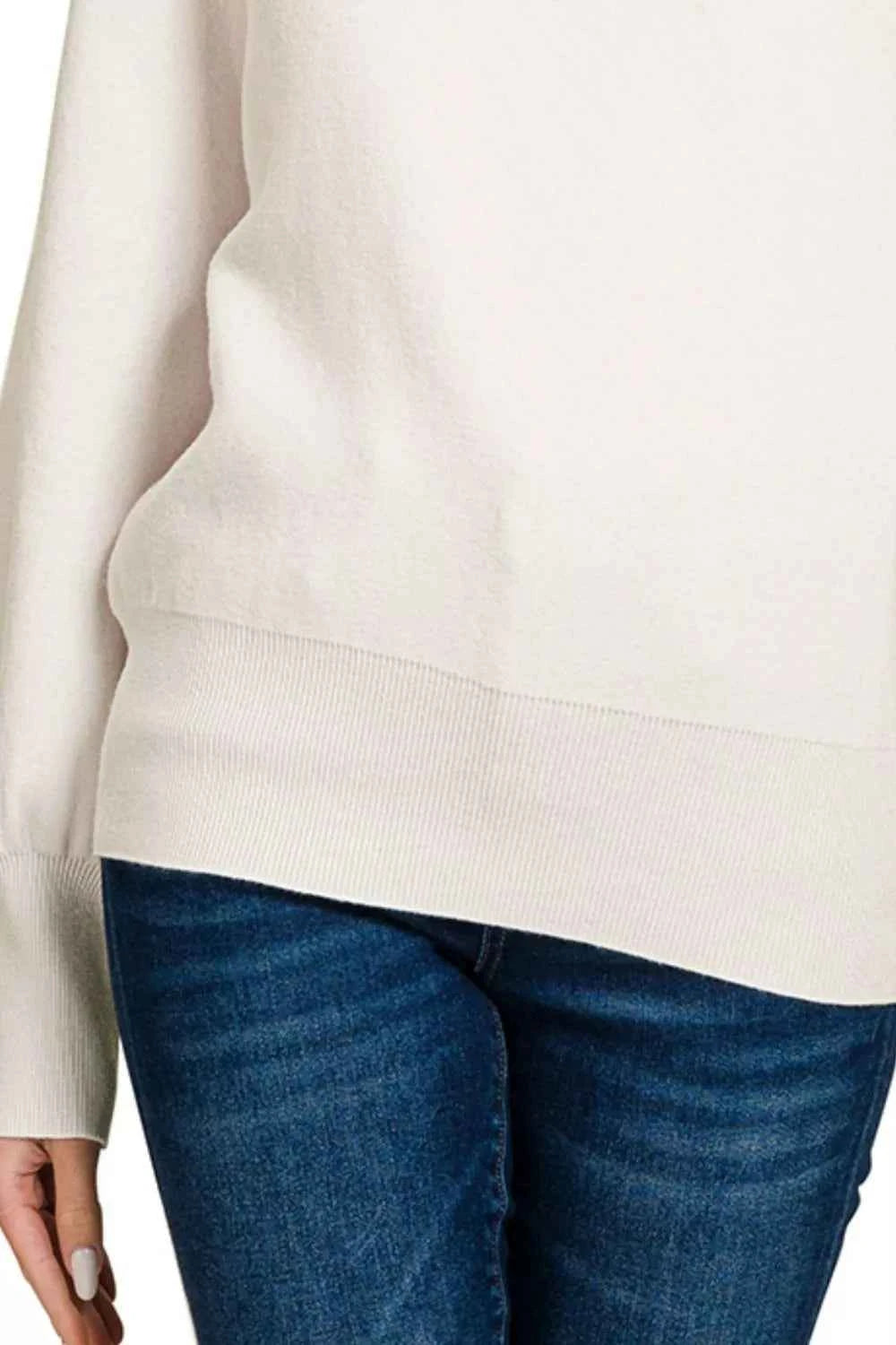 Zenana Viscose Mock Neck Exposed Seam Sweater 37c157c4-499e-4e58-be8e-4d3036966207-Max-Origin