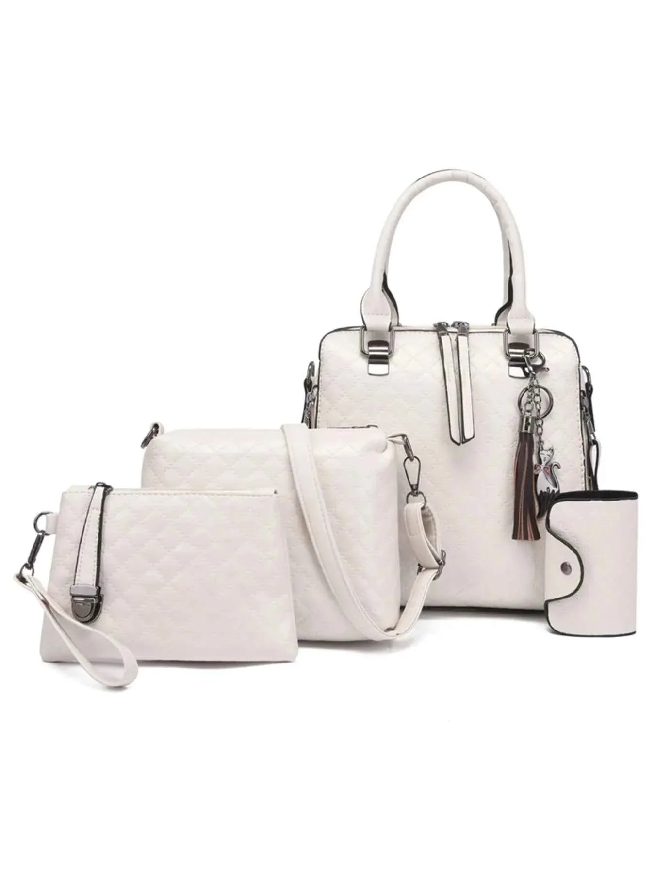 4-Piece PU Leather Bag Set with Tassel Detail 37cd2161-2dba-4e94-a654-d767acfcfa55-Max-Origin