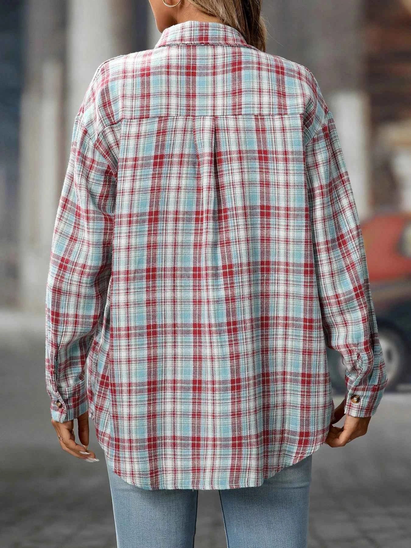 Plaid Button-Down Oversized Shirt 37d9ecb5-7086-4dcf-a83f-c83febe3b4cb-Max-Origin