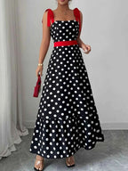 Polka Dot Tie Strap Maxi Dress 37f99658-d59f-4817-a0b7-4684243be06f-Max-Origin
