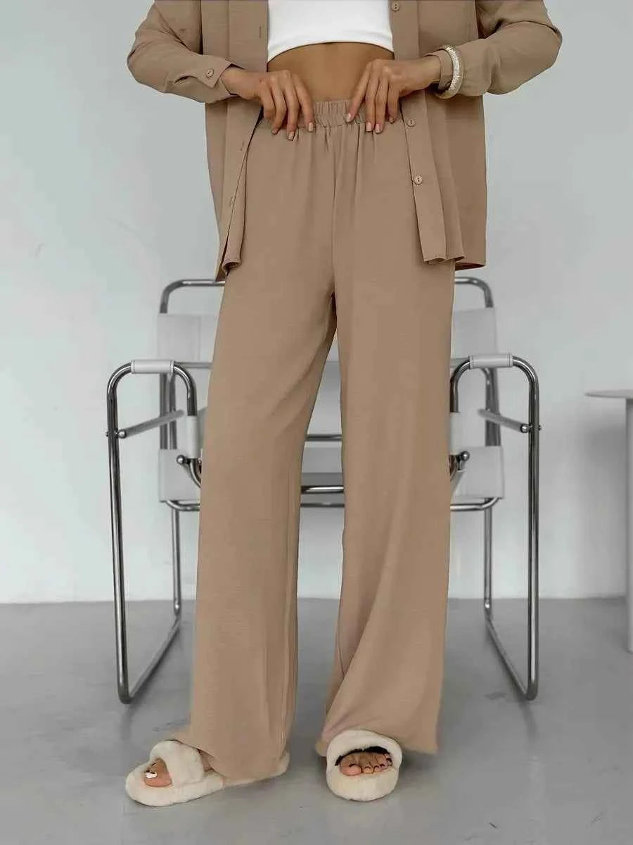 Button Up Long Sleeve Shirt and Pants Set 38160311-7d8b-4062-b9f8-25213ccaab2c-Max-Origin