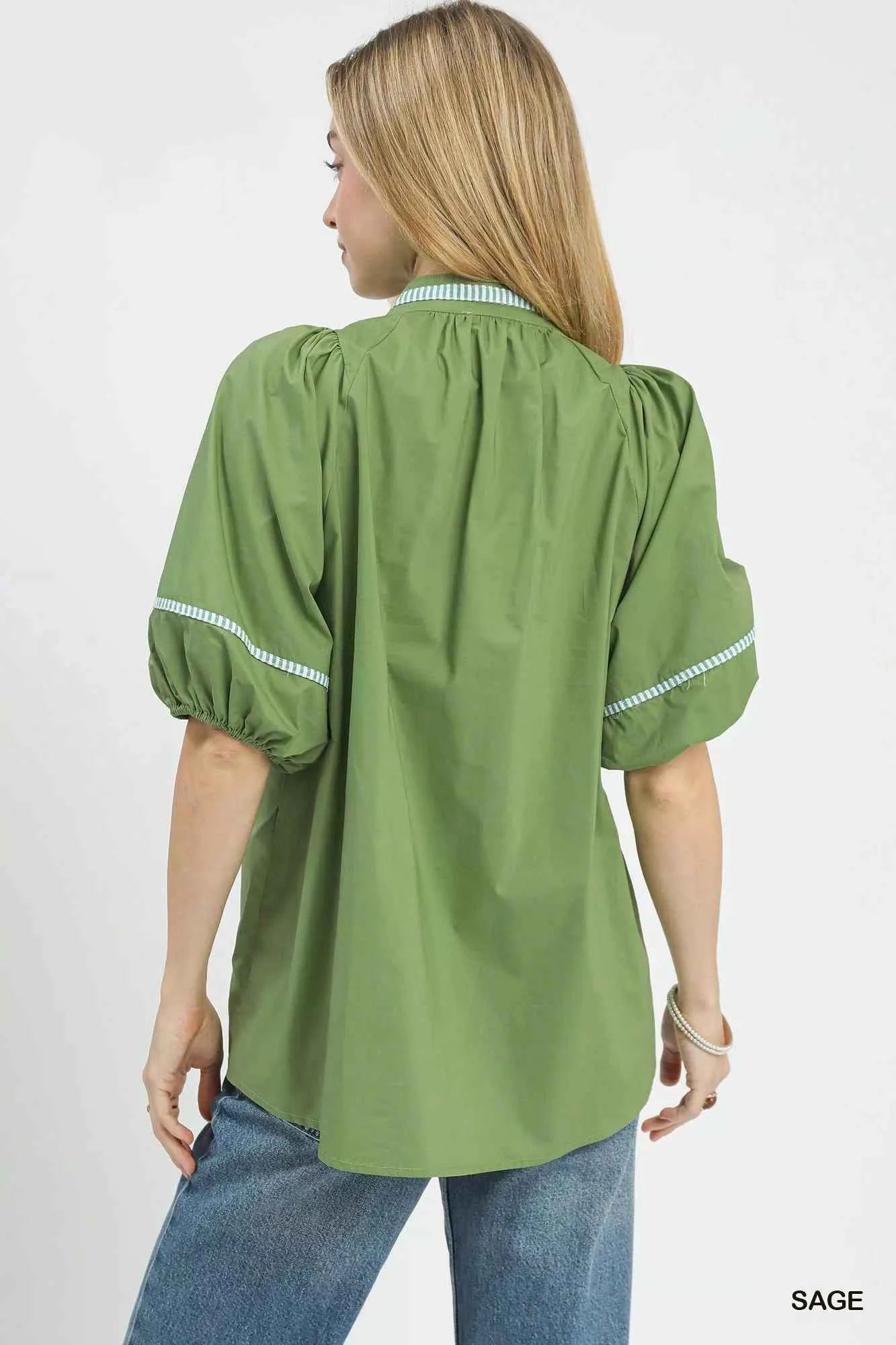 Umgee Embroidered Floral Puff Sleeve Top 38487496-4813-4ed9-94d5-eb6893fd92fd-Max-Origin