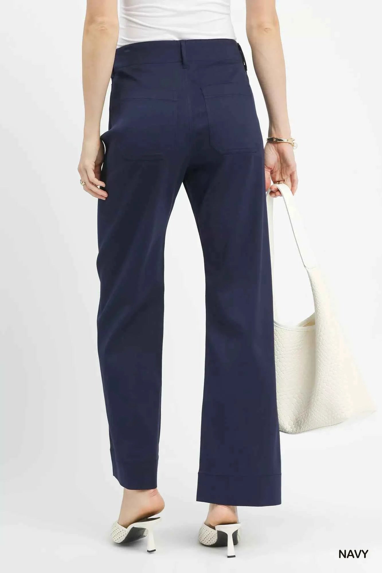 Umgee Button Stretched Pants 3868e7be-a590-4348-a94d-51fc2d61ecd7-Max-Origin