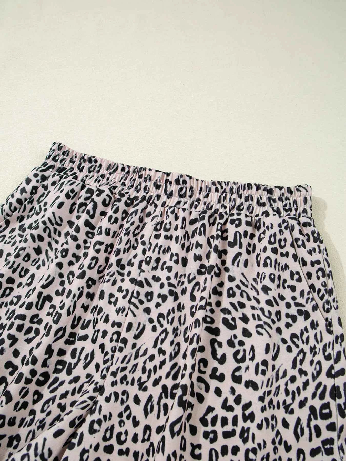 Leopard Print Cap Sleeve Top and Shorts Summer Set 387ca4d0f4964e70bf71a5b8b568028b-Max-Origin