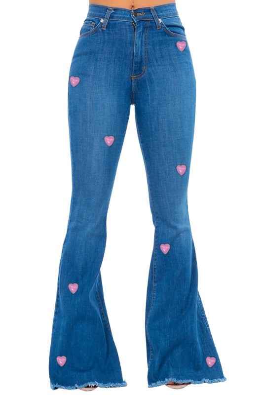 Valentine Bell Bottom- Inseam 30 medium wash 38be8ccf-0d9d-4a2b-a3b1-f25f44e7be83
