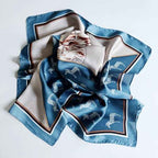Silky Muse Satin Square Scarf - Chic Silky Scarf F 38db09cc-54d6-4d6d-b2c1-cb981a6fa4d8