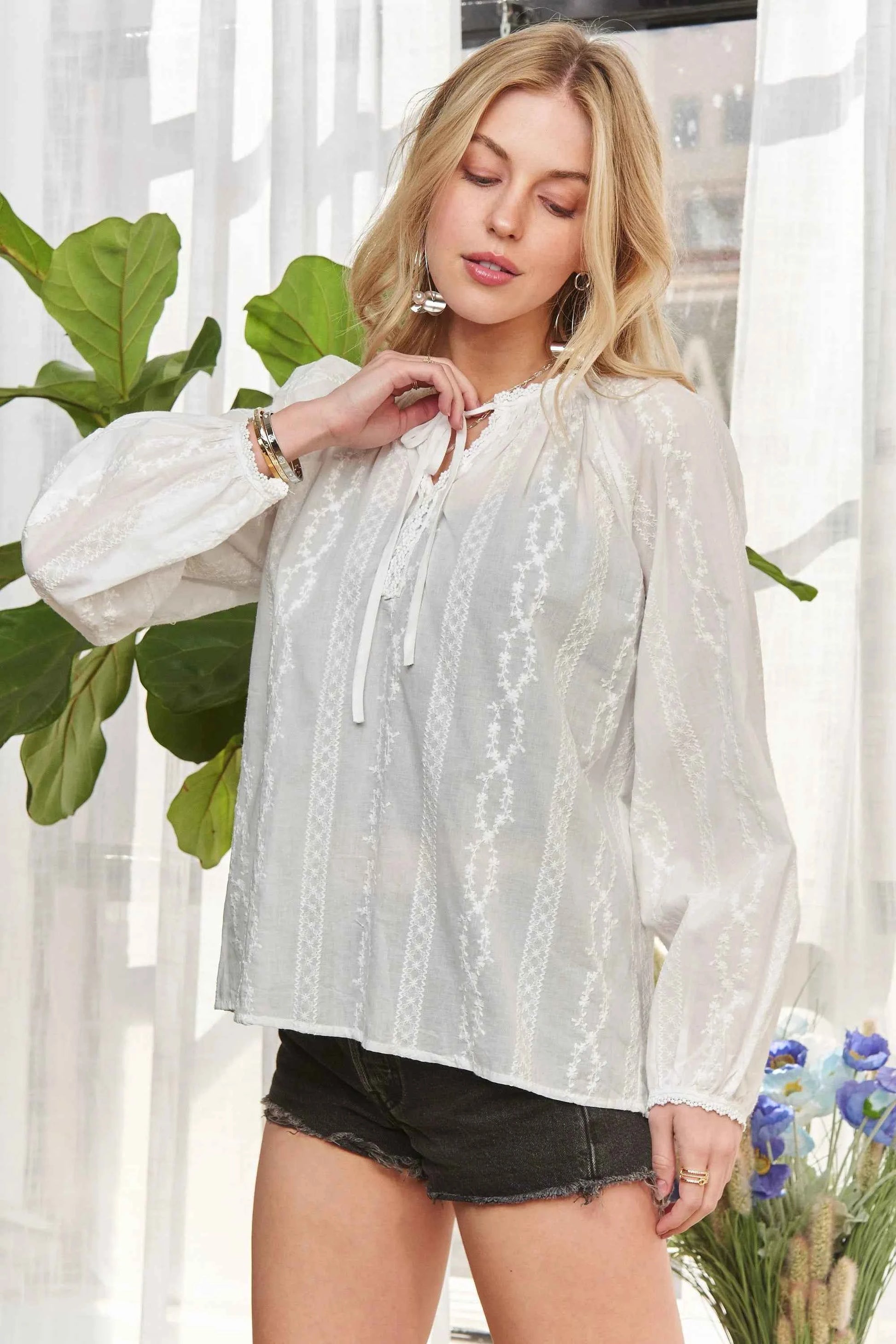 ADORA Cotton Peasant Top 38db27937e6040b38bfa484df674ae4a-Max-Origin