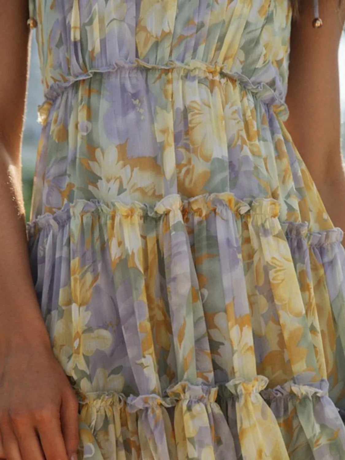 Frill Printed Square Neck Mini Cami Dress 39024ead-94a2-4fe4-9d9e-c4c0d5487ef4-Max-Origin