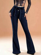 Bow-Tie High-Waisted Flare Jeans 39163306-ad00-42d2-b470-7fe87bb9c41b-Max-Origin
