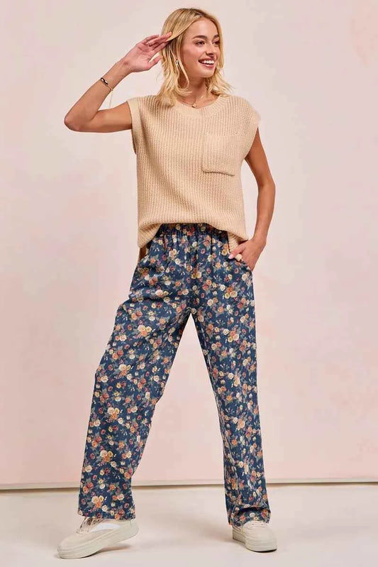 Washed Floral Print Wide Leg Jeans 3948edb67362461db0f0f30adb558e4b-Max-Origin