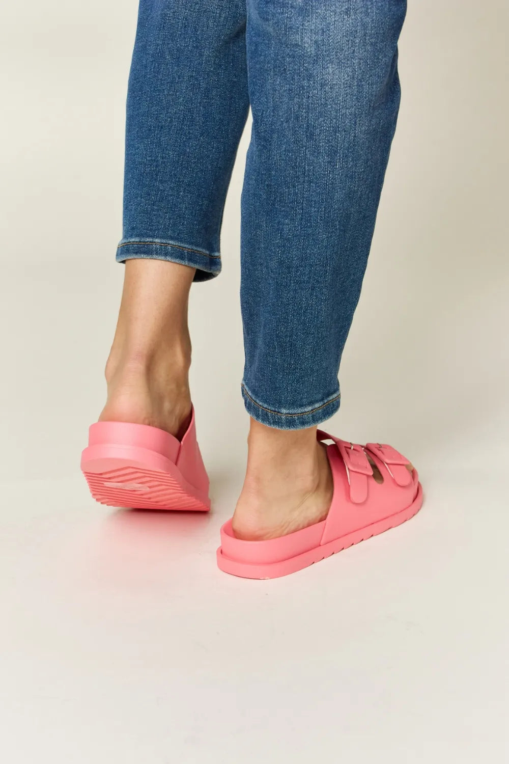 Legend Double Buckle Open Toe Sandals 395d8d52-bb78-4b98-ab16-306e9b429693-Max