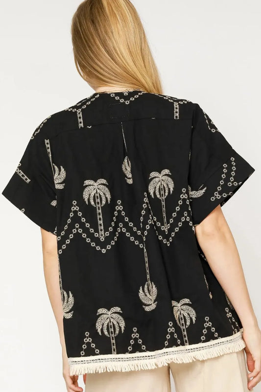 Open Front Embroidered Fringe Kimono 397d2329-591d-4f73-b278-17c8b4359639-Max-Origin
