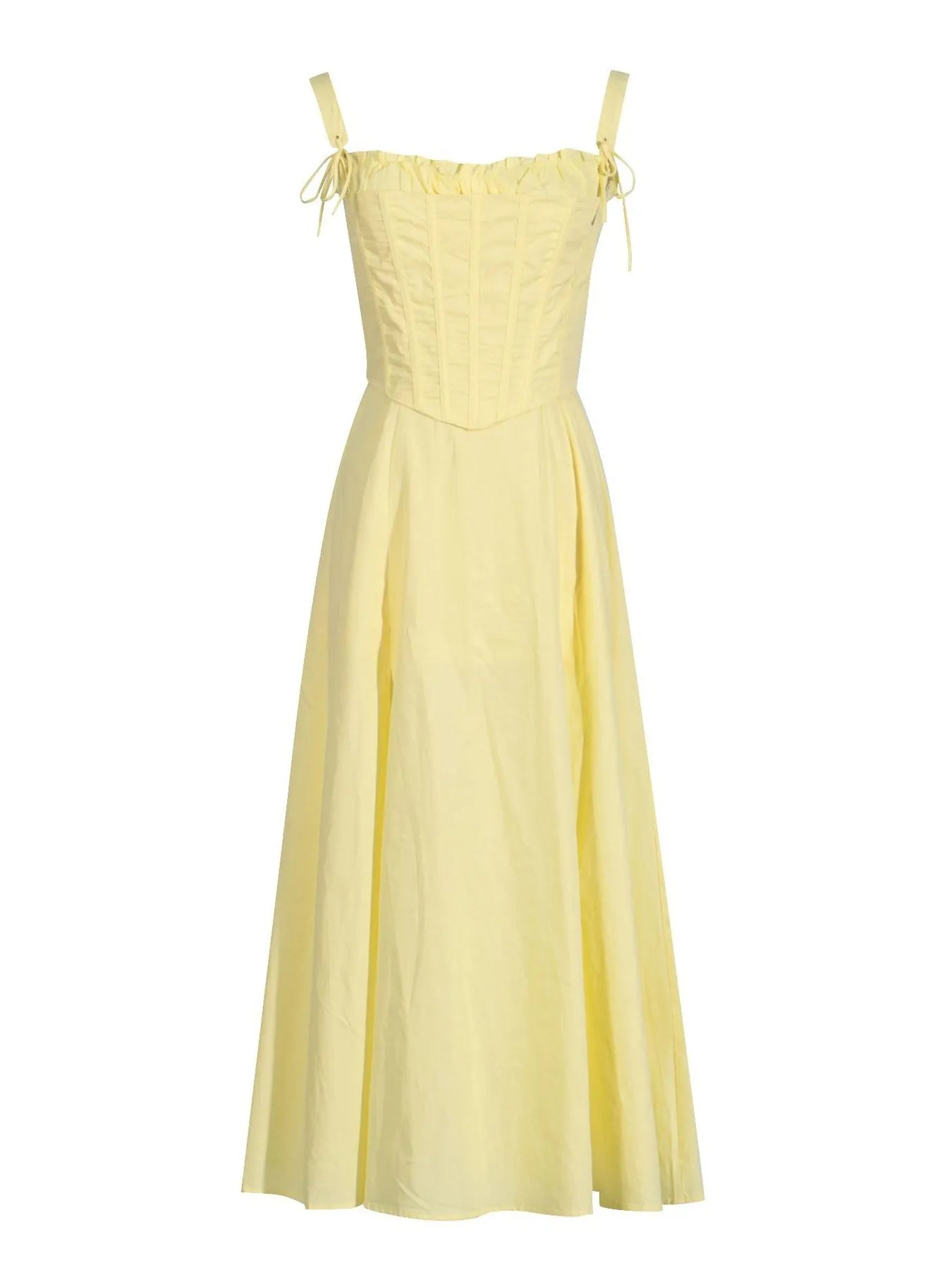 Slit Sleeveless Zip Back Midi Dress 399e0550f48b4915981b502e6c50f3e2-Max-Origin