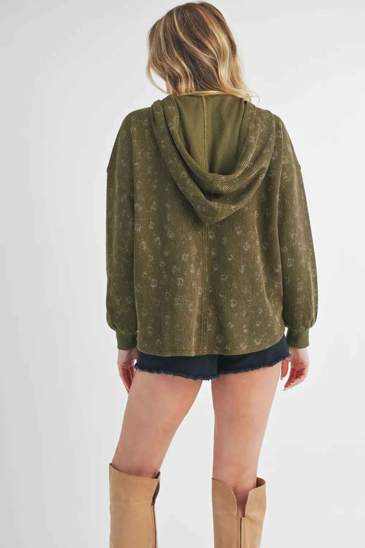 Aemi + Co Floral Button Up Hooded Jacket 39bb0a2f-38b4-490f-9502-4e9031ae75fc-Max