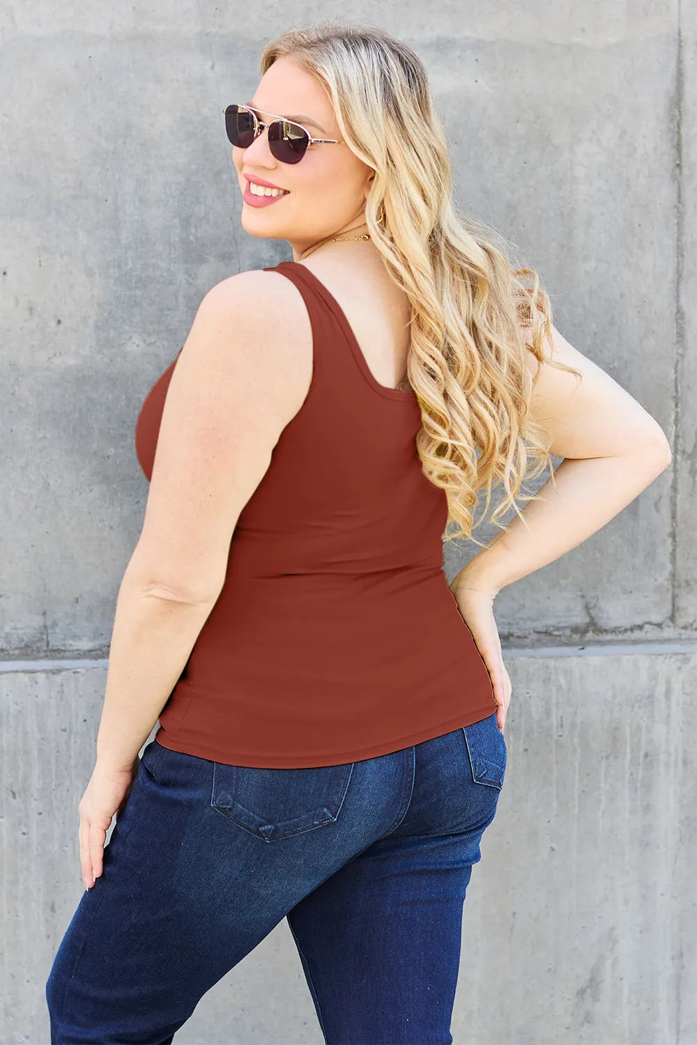 Basic Bae Full Size Square Neck Wide Strap Tank 39c7a0a3-93d4-4745-b8ec-f7379f4cddf3-Max