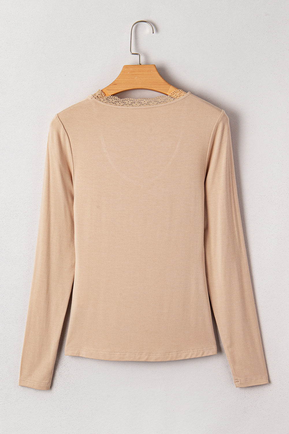 Red Dahlia Lace Sweetheart Neckline Long Sleeve Top 39cc13a4b147b9ba