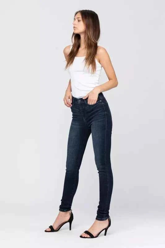 Judy Blue High Waist Washed Skinny Jeans 39d4f1b8-baed-4dec-8698-274377e0dcf5-Max-Origin