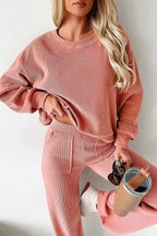 Ribbed Round Neck Top and Pants Set 39f2a9d5-4bba-4bb2-b38a-535d30da3039-Max-Origin