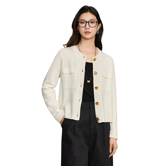 The French-Inspired Crochet-Detail Polo Cardigan 3E52E8E1980CF8D279CDDD7EAC1A04AF_888c7e87-fa79-4714-9097-a7f21e965b0a