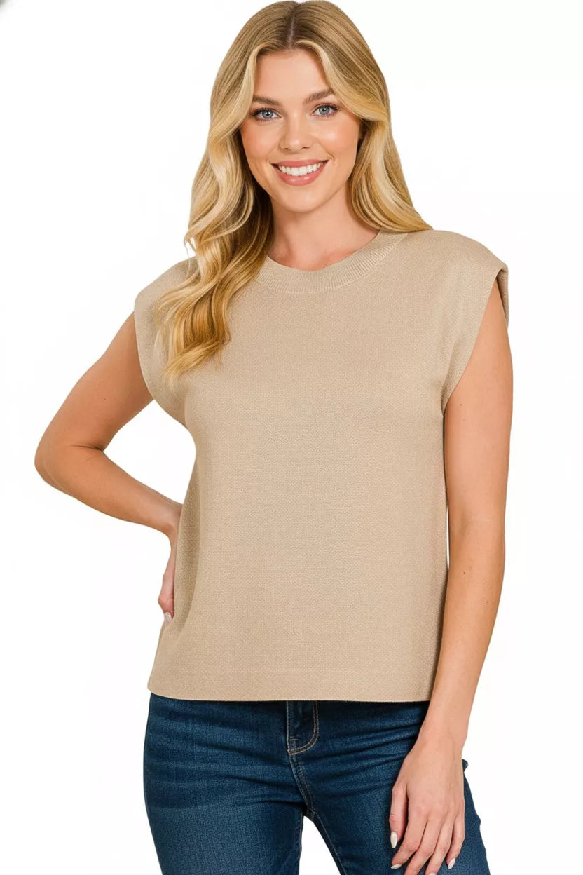 Zenana Round Neck Viscose Sweater Vest 3a15dbe0-7964-4964-8cc2-74f6bca3df03-Max-Origin