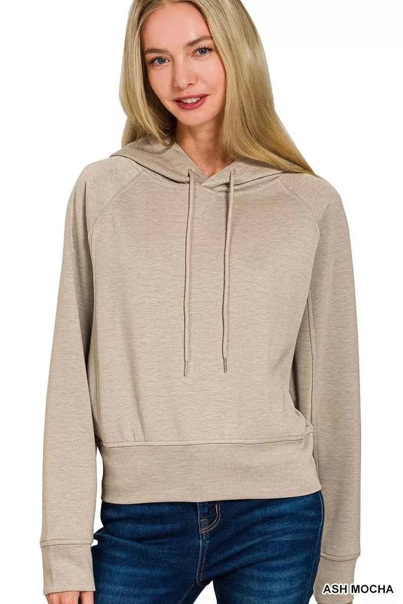 Zenana Drawstring Scuba Hoodie ASH MOCHA 3a1faba9608f4f069f44a547dc1bc5b0-Max-Origin