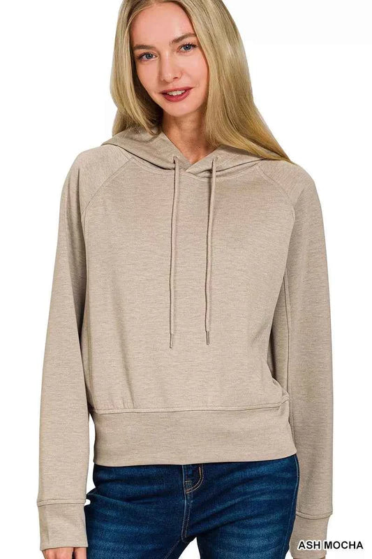 Zenana Drawstring Scuba Hoodie ASH MOCHA 3a1faba9608f4f069f44a547dc1bc5b0-Max-Origin