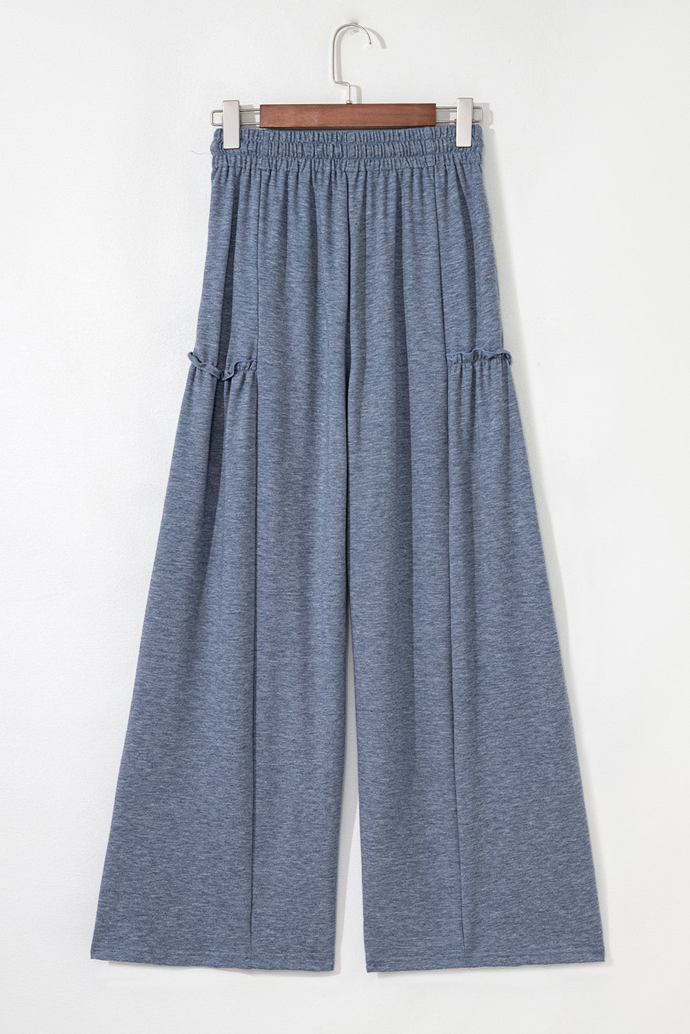 High-rise Frill Detail Wide Leg Loose Pants 3a242ceae8872c29