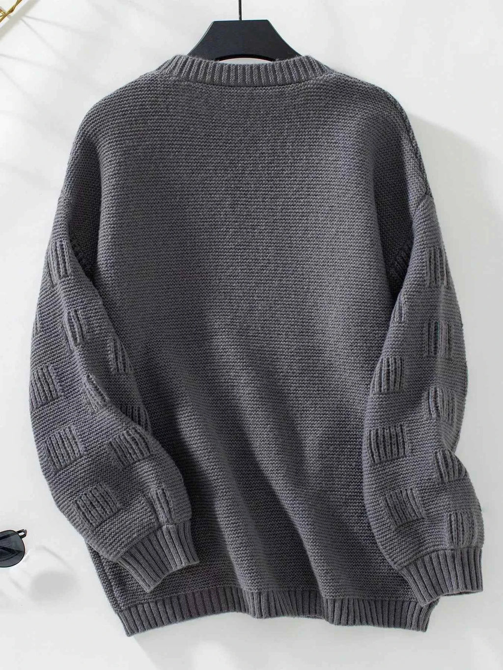 Textured Knit Open Front Cardigan 3a46b3bd-dcbf-4204-b184-08d235fcb137-Max-Origin