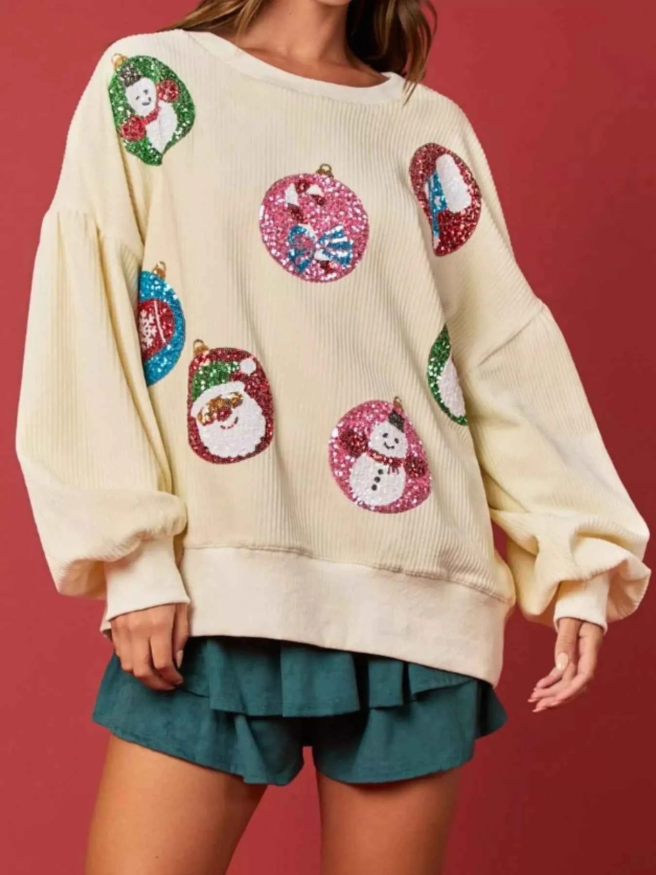 Christmas Sequin Embellished Sweatshirt 3a4d973f-54d5-491b-b7ea-695015802798-Max-Origin