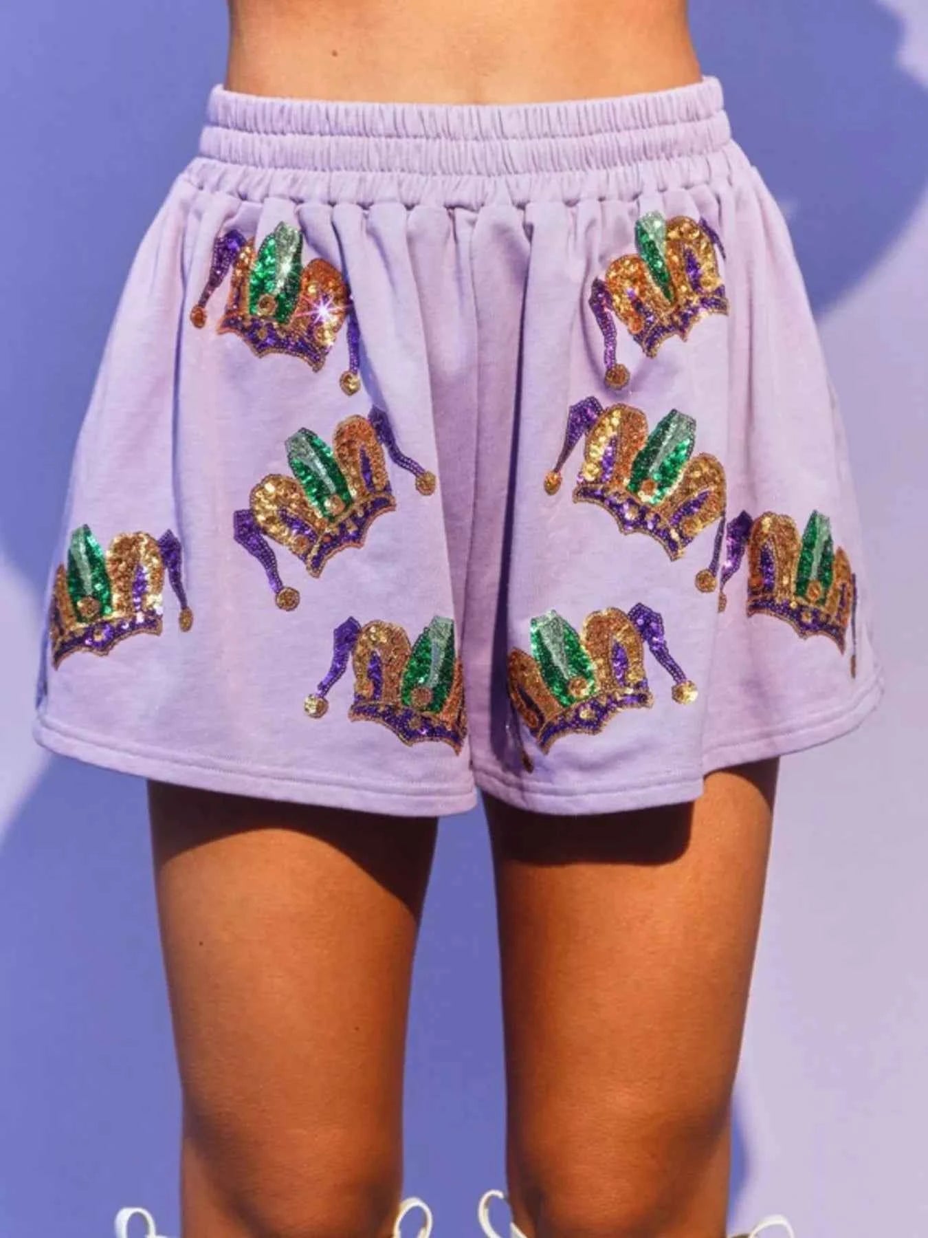 Sequin Round Neck Top and Shorts Set 3a557aaa-cf8a-424f-83eb-1f8c18185f77-Max-Origin